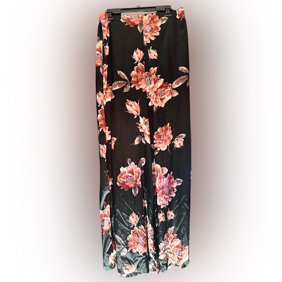 Jennafer Grace XL 2-Piece Set | Palazzo Pants + Fringe Belt Wrap Top (RARE) - Picture 6 of 11